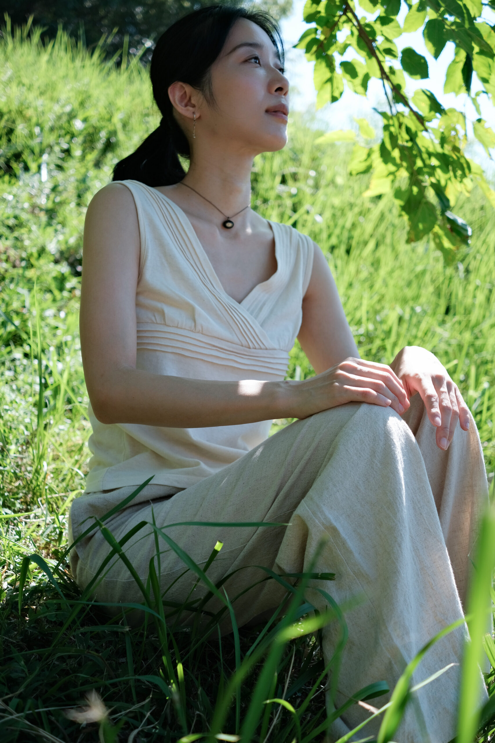 Earthy lounge pants (natural) - 画像 (5)