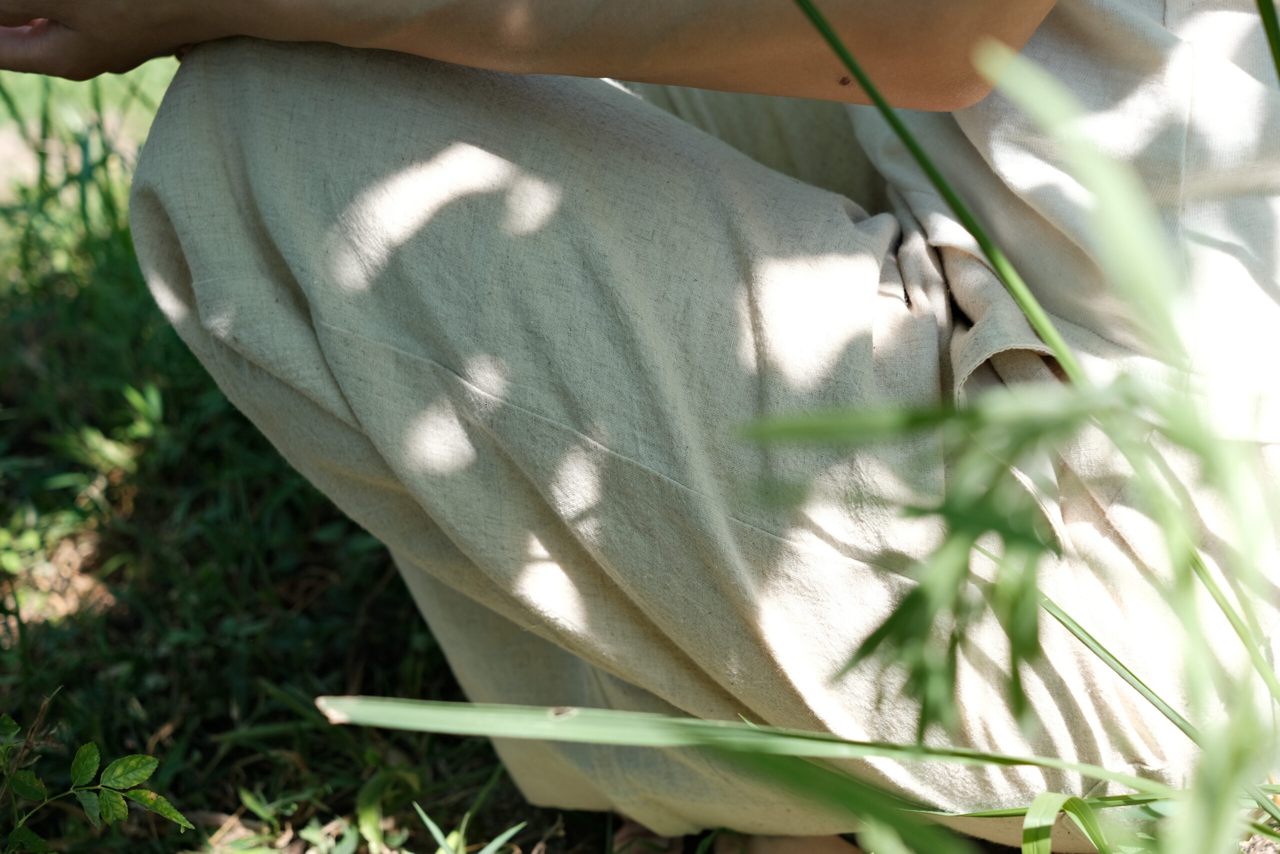 Earthy lounge pants (natural) - 画像 (8)